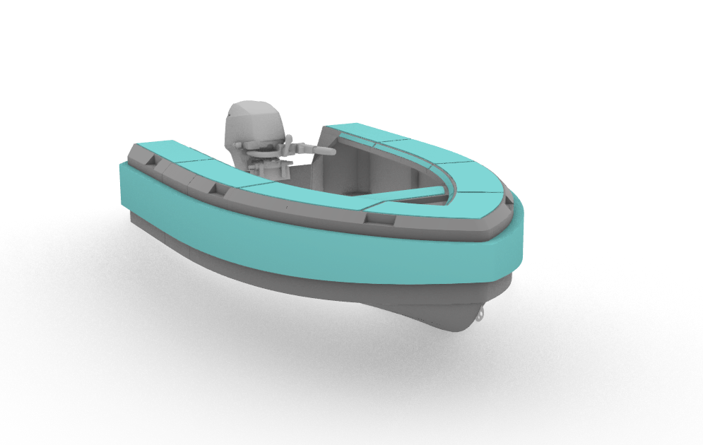 Tuff 280 stern quarter view